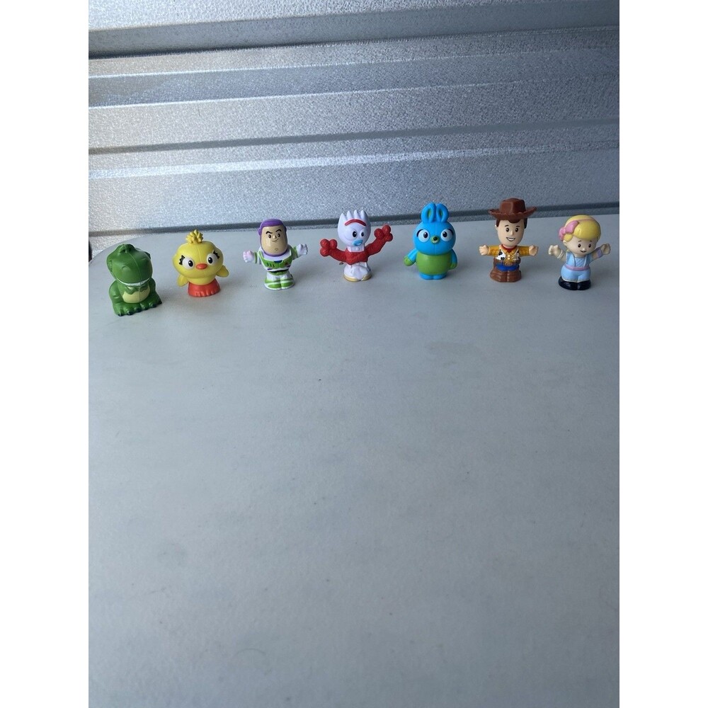 Fisher-Price Little People Disney Pixar Toy Story 4 Figure Lot Woody Buzz Forky